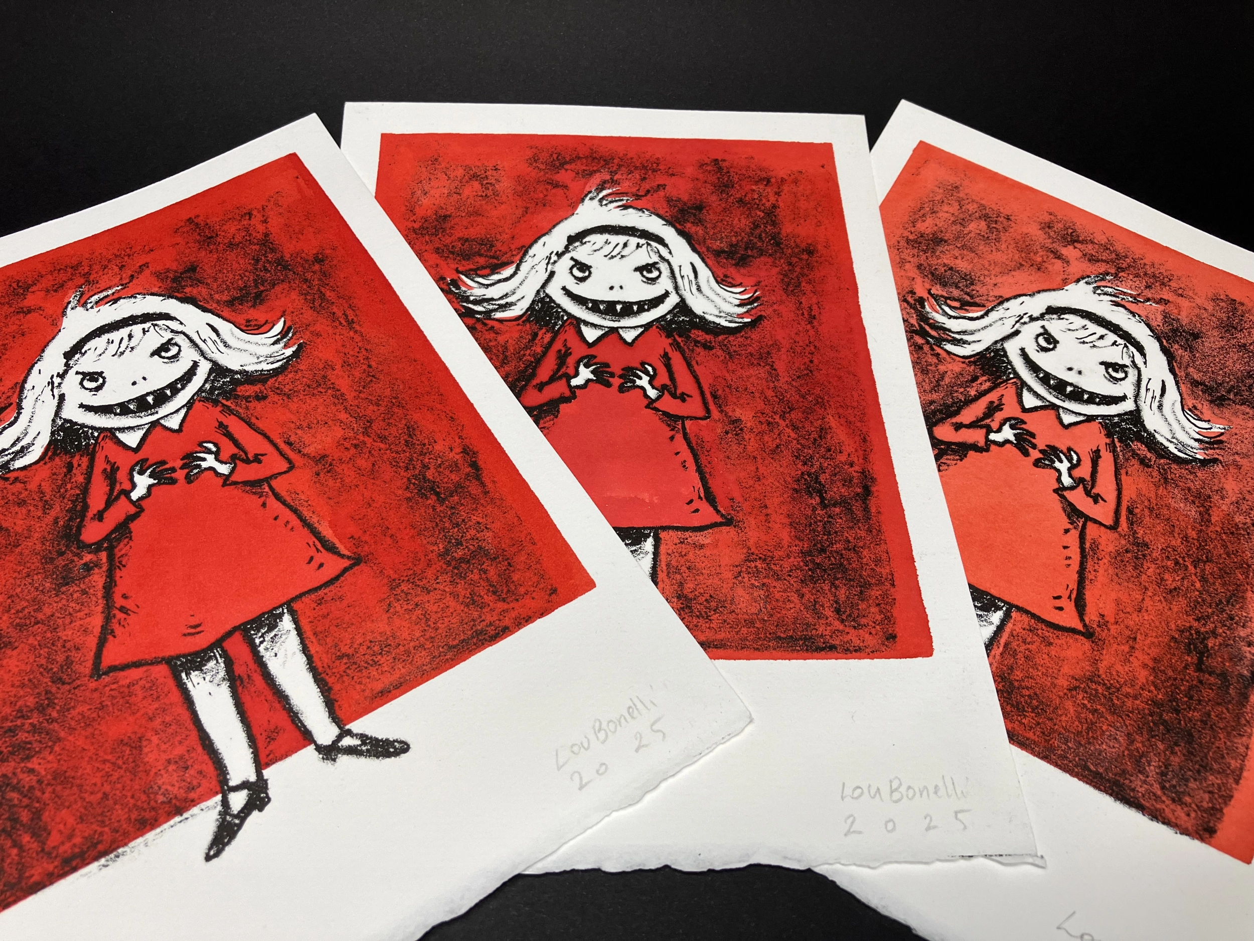 Lithographie : La très vilaine petite fille – Image 3